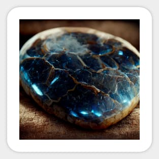 Labradorite Gemstone Crystal Healing Sticker